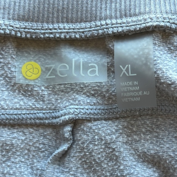 Zella super soft gray joggers with crisscross waist tie, size XL - Picture 8 of 9